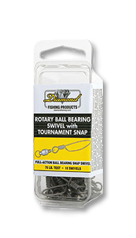 Rotary Ball Bearing Swivel with Tournament Snap